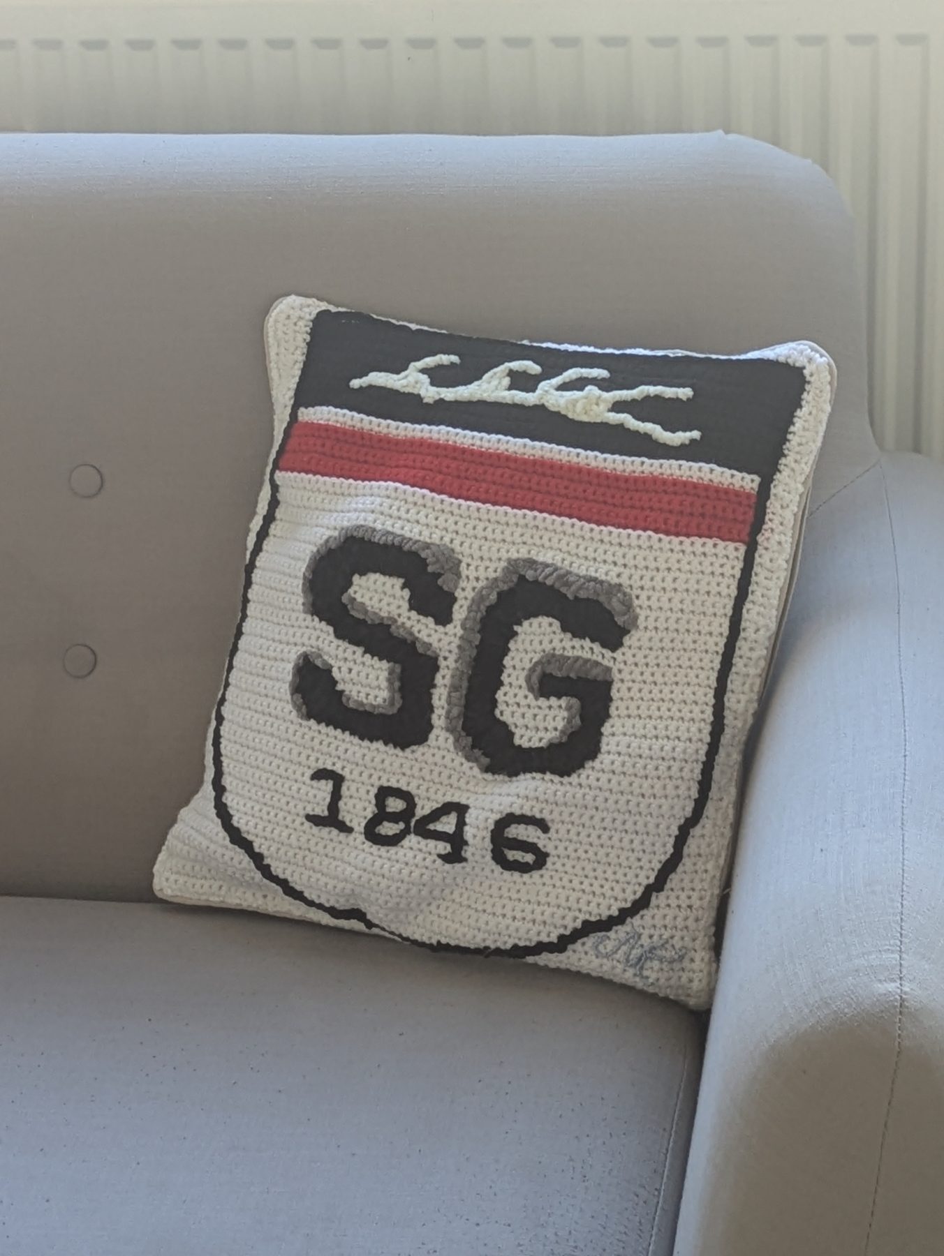 Sofaecke mit SG-Kissen
